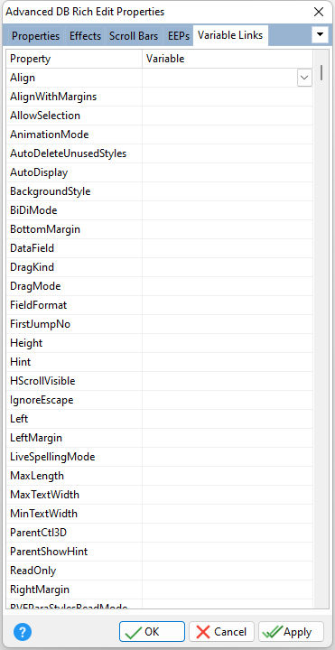 AdvancedDBRichText_VarLinks