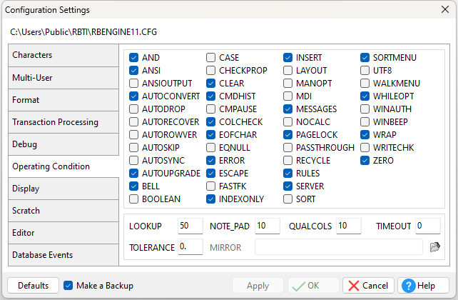 CFG_OperatingCondition