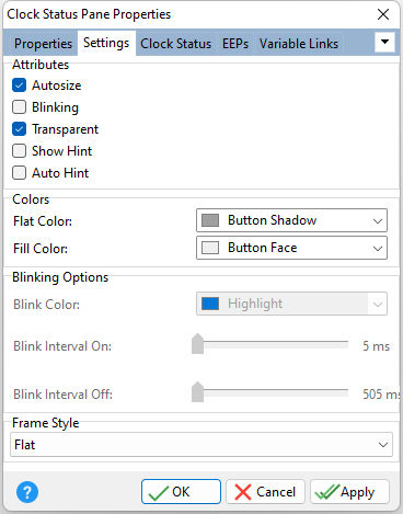 ClockStatus_Settings