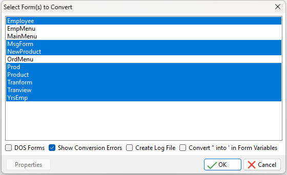 ConvertForms