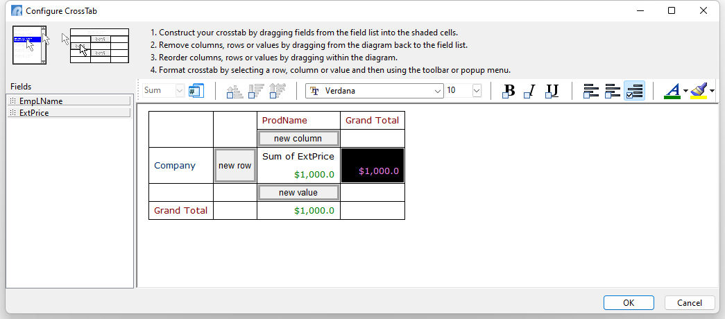 CrossTab_Configure_FontColors