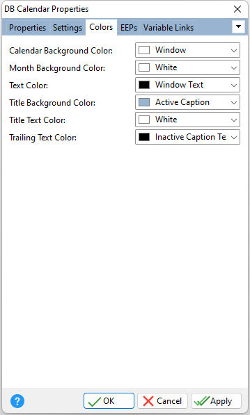 DBCalendar_Colors