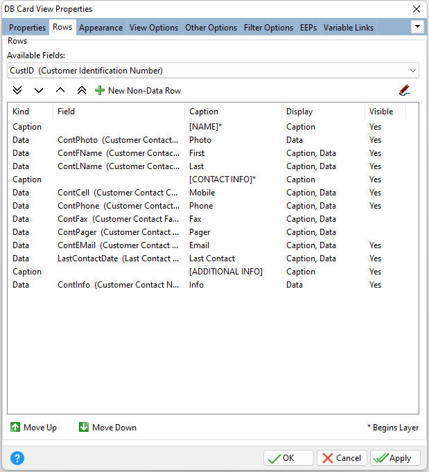 DBCardView_Rows