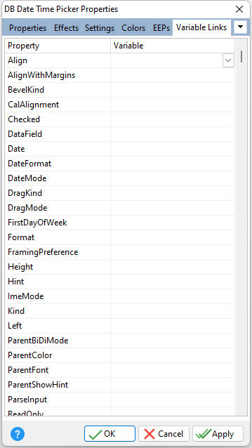 DBDateTimePicker_VarLinks
