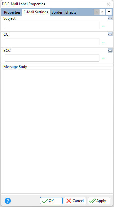 DBEMailLabel_Settings