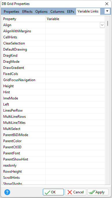 DBGrid_VarLinks