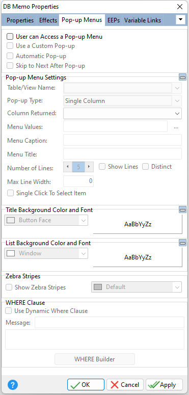 DBMemo_PopupMenus