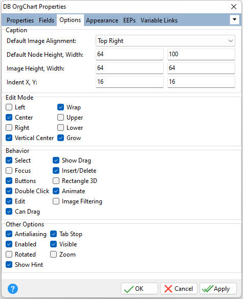 DBOrgChart_Options