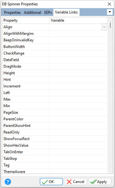 DBSpinner_VarLinks