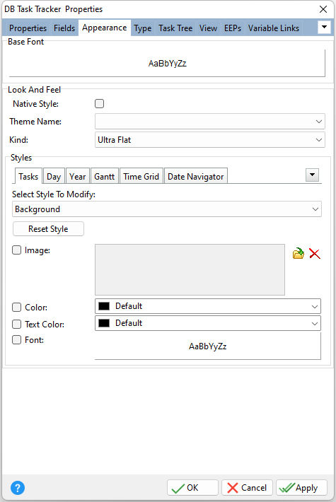 DBTaskTracker_Appearance