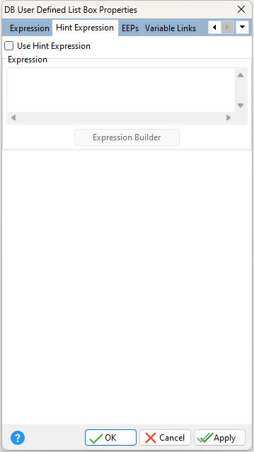 DBUserDefinedListbox_HintExpression
