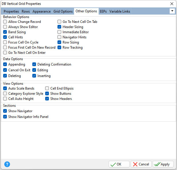 DBVerticalGrid_OtherOptions