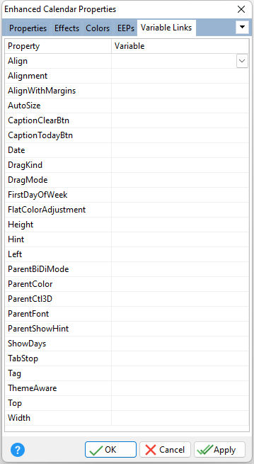 EnhancedCalendar_VarLinks