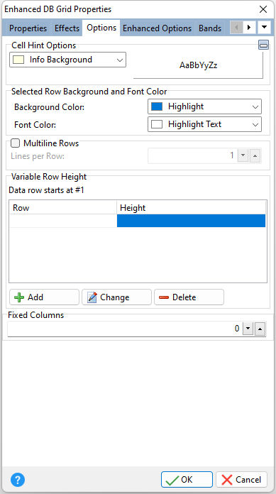 EnhancedDBGrid_Options