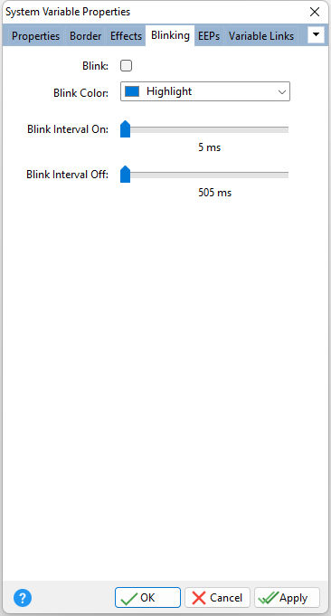 SysVar_Blink