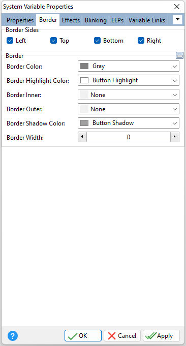 SysVar_Border