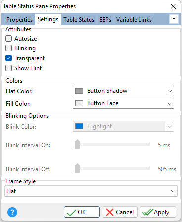 TableStatus_Settings