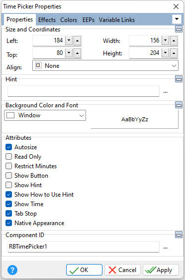 TimePicker_Prop