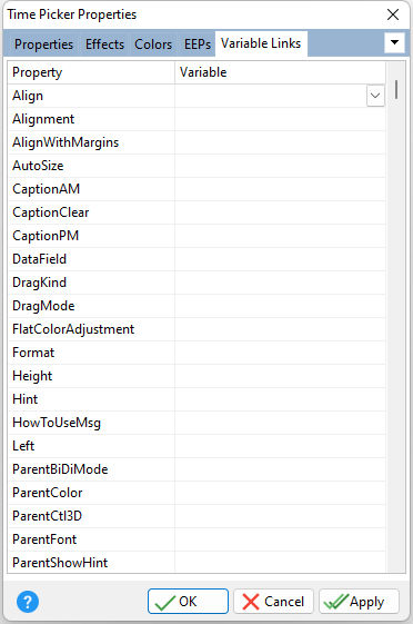 TimePicker_VarLinks