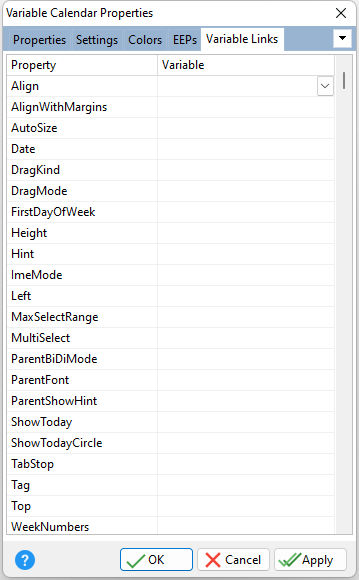VarCalendar_VarLinks