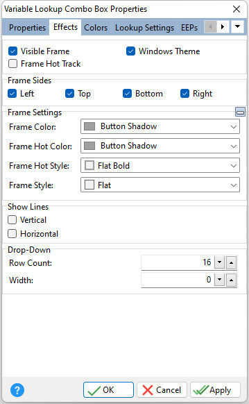 VarLookupComboBox_Effects