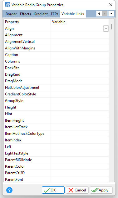 VarRadioGroup_VarLinks