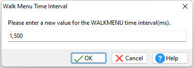 WALKMENU_Interval