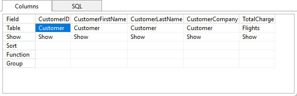 QueryWizard_Columns
